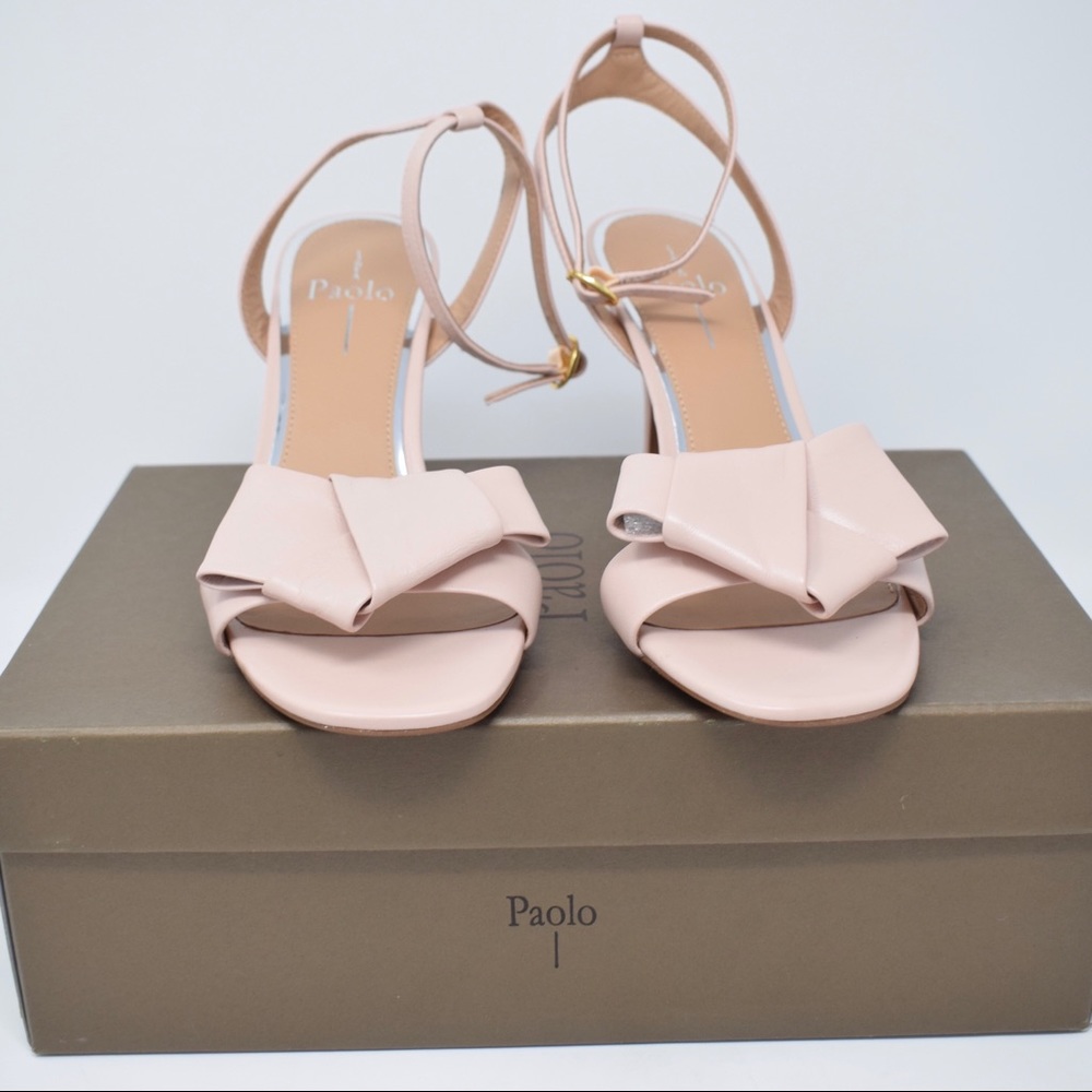 Linea Paolo Women Size 7M Haven-L Rose Nappa Heels